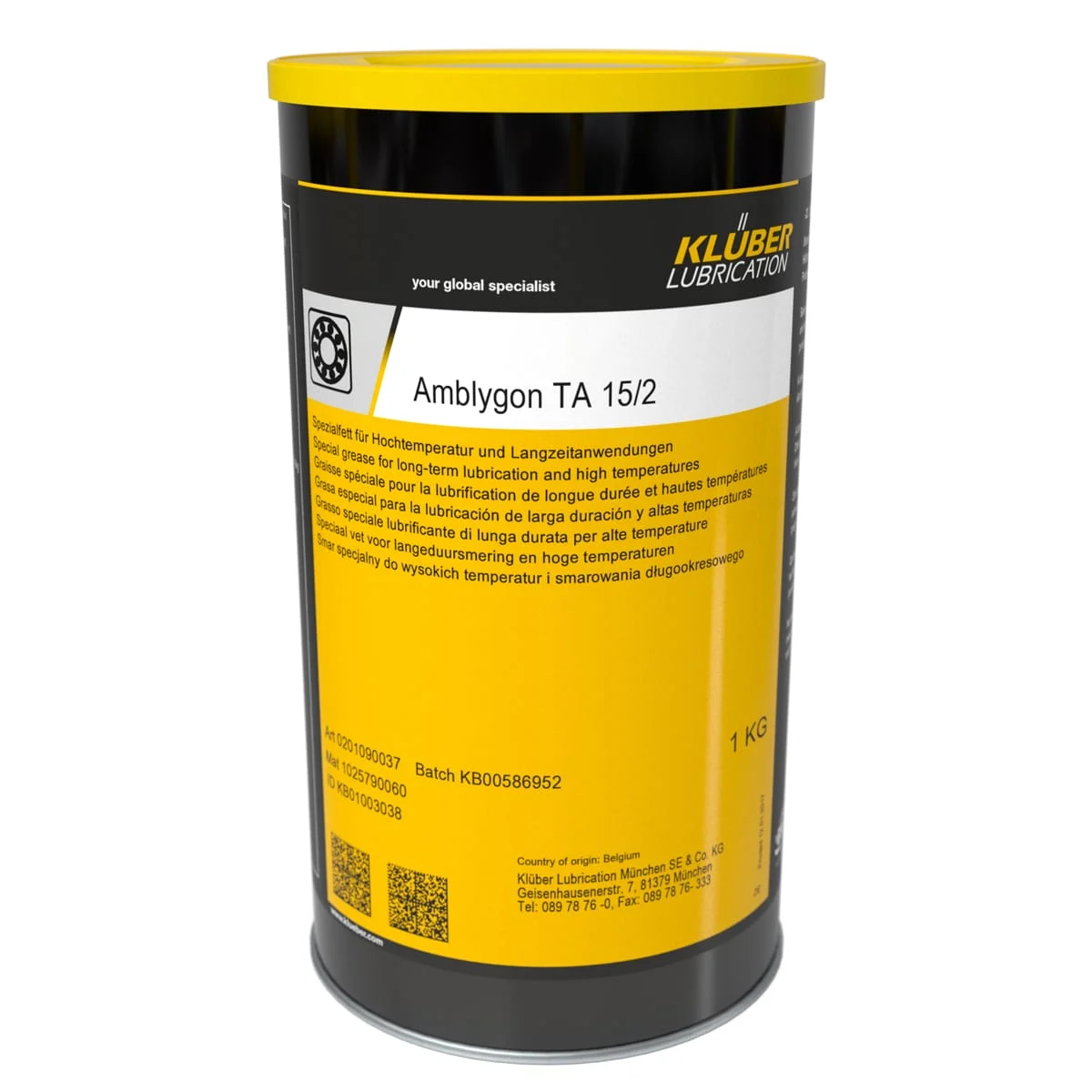 Grasa Amblygon TA 15/2 para Bombas Becker