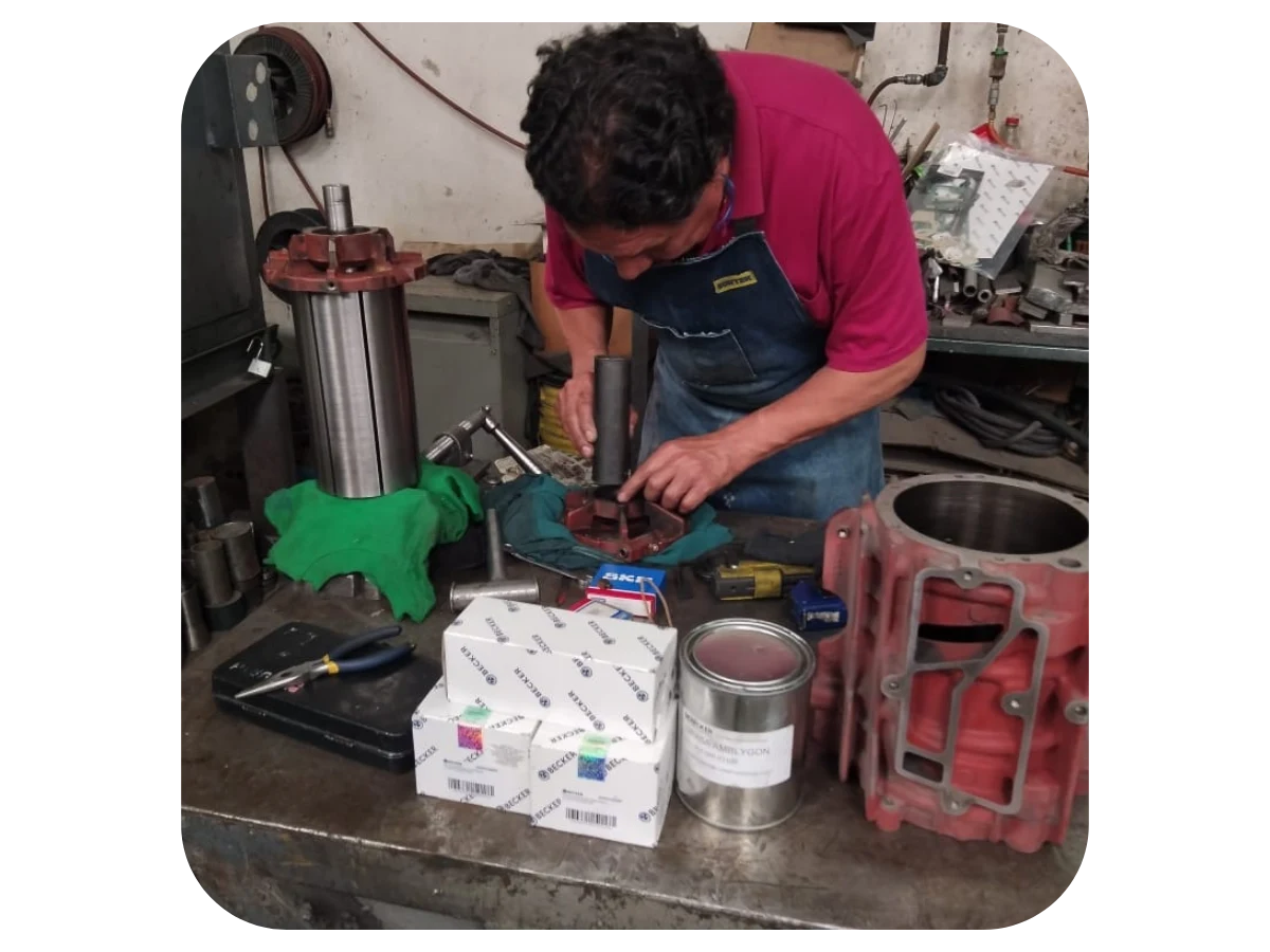 Mantenimiento Profesional de Bombas de Vacío Becker en México